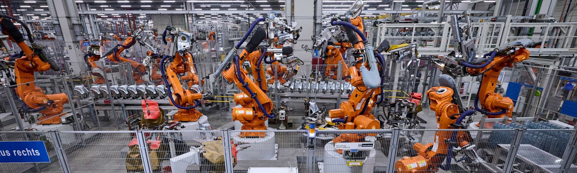 Roboter im BMW Group Werk