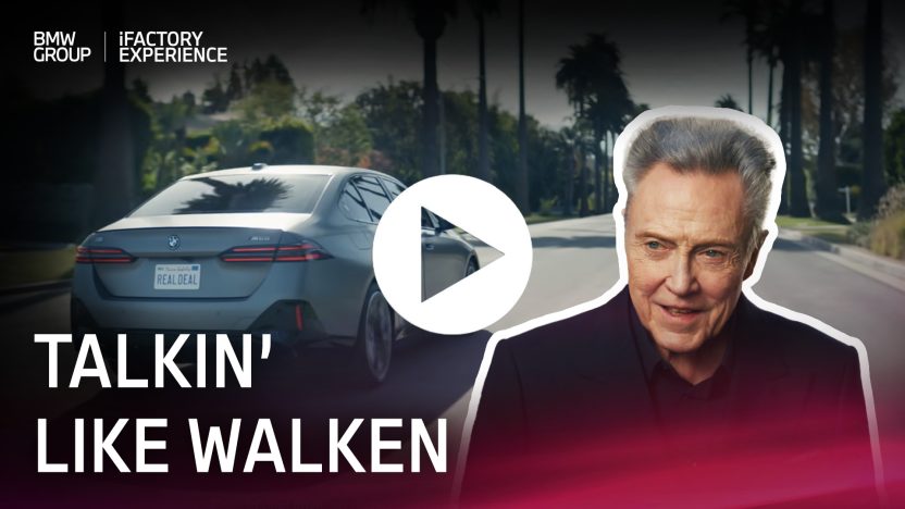 Talkin' Like Walken Vorschaubild mit Christopher Walken und seinem BMW